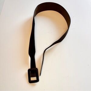 Banana Republic Brown Suede Belt with Square Buckle